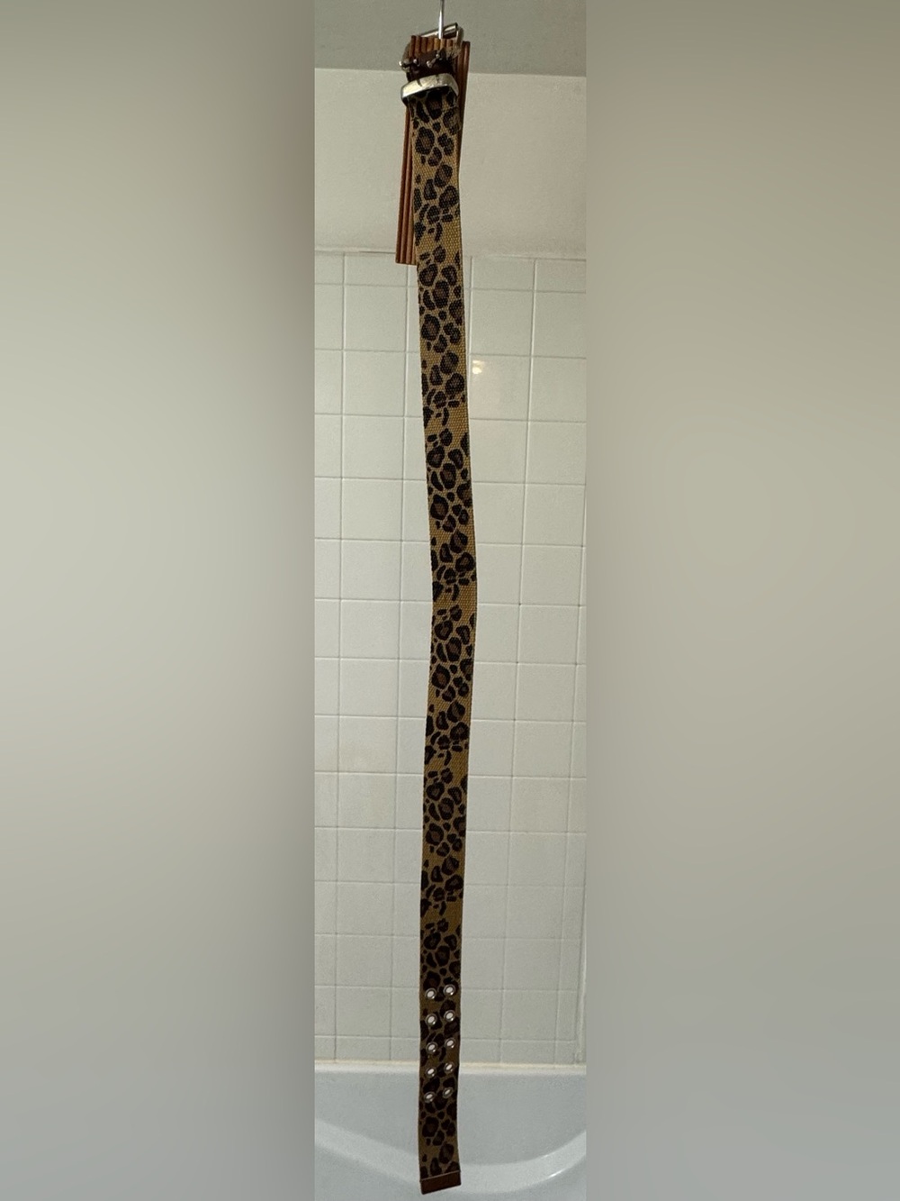 Leopard Print Belt For Women